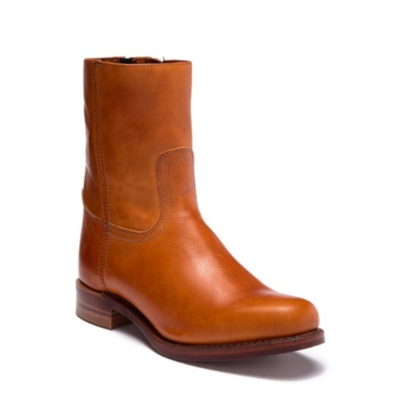 Frye Campus Men's Cognac Leather Boots - Picture 6 of 6